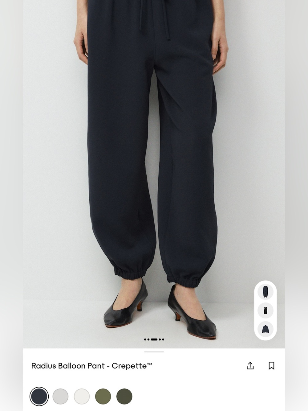 Radius balloon pant